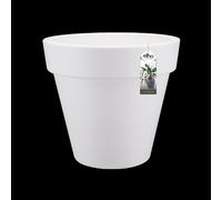 Maceta de polietileno de alta densidad elho blanco 77.8x70.5 cm