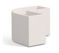 Maceta de resina 80 cm Varios colores disponibles mod. Flowerpot Angular