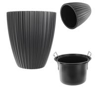 Maceta decorativa KADAX con inserto interior