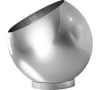 AYTM Maceta Globe Ø17 cm Plata