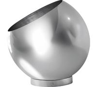 AYTM Maceta Globe Ø21 cm Plata