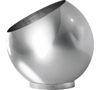 AYTM Maceta Globe Ø43 cm Plata