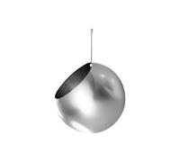 Maceta Globe de AYTM, colgante, Ø 17 cm, plateada, acero inoxidable