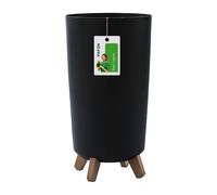 Prosperplast DGTL200-S433 Gracia Tubus - Maceta delgada, 195 x 195 x 365 mm, color antracita