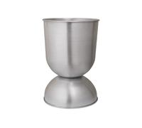 Maceta Grande de Aluminio con forma de reloj de arena de