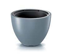 Maceta redonda Heos DBHEM300 gris claro con inserto