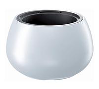 Prosperplast Maceta HEOS 18L con Depósito y Dimensiones 370x370x230 en Color Blanco White