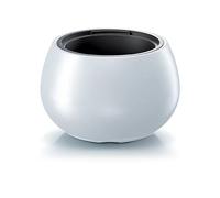 Prosperplast Maceta HEOS 18L con Depósito y Dimensiones 370x370x230 en Color Blanco White