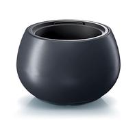 Maceta Prosperplast HEOS 32L con Depósito y Dimensiones 436x436x270 en Gris Claro Black