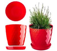Maceta KADAX, una maceta para flores con posavasos
