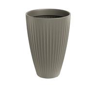 Maceta latia round high ø60x58 mocca