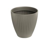 Maceta latia round midl ø40x40 mocca