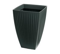 Maceta latia square high ø40x40 antracita
