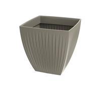 Maceta latia square midl ø30x30 mocca