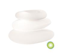 Maceta luminosa de resina 75x62 decoración feng shui en varios colores mod. E...