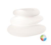 Maceta luminosa de resina 75x62 Led multicolor con batería mod. Eden Pot Bright
