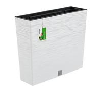 Maceta maceta FURU Square caja de balcón macetero blanco