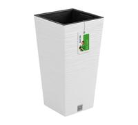 Maceta Macetero FURU Square Balcón Macetero Blanco 26,6 L