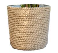 Maceta/macetero KORAD 35 estilo boho EKO Natural, cuerda de yute trenzada, cesta de hierba, yute, etno
