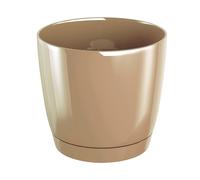 Maceta Prosperplast Coubi Round P de Plástico en Verde Oliva 12x12x11 Cm Brown