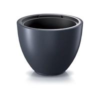 Maceta Prosperplast HEOS 10L con Depósito para Interiores y Exteriores Black