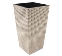 Maceta Prosperplast Rato de 91,5 Litros con Inserto Blanco Brown