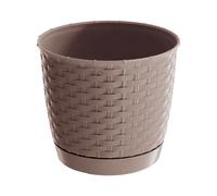 Maceta Prosperplast Ratolla Redonda 1,2L Ocre Oscuro Beige