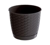Maceta Prosperplast Ratolla Redonda 1,2L Ocre Oscuro Brown