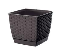 Maceta Prosperplast RATOLLA SQUARE 1,5L Ocre Oscuro para Jardín Brown
