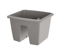 Maceta Prosperplast RESPANA RAILING 9L para Barandilla Gris Piedra 288x298x209mm Gray