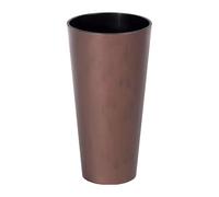 Maceta Prosperplast Tubus Slim Corte 15,5L Cobre - Diseño Elegante y Resistente a la Intemperie Pink