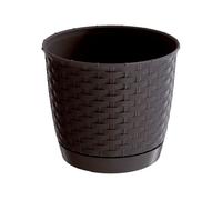 Maceta Prosperplast Ratolla Redonda 1,2L Ocre Oscuro Brown