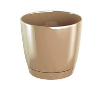 Maceta Prosperplast Coubi Round P de Plástico en Verde Oliva 13.5x13.5x12.4cm Brown