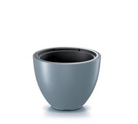Prosperplast Maceta HEOS 10L con Depósito - 298x298x230 - Gris Claro - Decoración en Interiores y Exteriores Gris claro 10