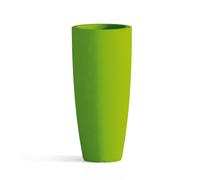MACETA RESINA H70 ALTA MODERNA REDONDA MADE IN ITALY DECORACIÓN JARDÍN VERDE