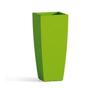 MACETA RESINA H90 ALTA MODERNA MACETERO MADE IN ITALY DISEÑO JARDÍN VERDE