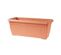 Prosperplast Maceta TERRA 18L - Alta Capacidad - Diseño Moderno - Resistente a la Intemperie Terracota