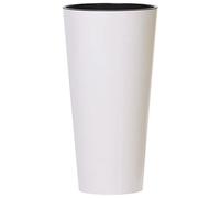 Maceta tubus Slim 64l., Dimensiones (mm) 400x400x762, Color Blanco
