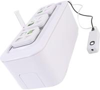 Macetas de auto-riego, sistema hidropónico automático para cultivo, jardinera inteligente para interiores, ideal para flores y verduras, con enchufe para la Unión Europea
