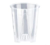 Macetas transparentes para orquídeas con agujeros de drenaje, macetas de plástico transparente, para suculentas, macetas gruesas para guardería, para jardinería interior, escritorio de oficina y flor