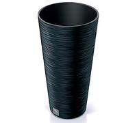 Prosperplast Macetero Furu color antracita con depósito 30 x 30 x 57,5 cm 15 L