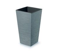 Prosperplast Macetero Furu 20 x 20 x 38 cm color cemento con depósito 5 L