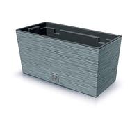 Prosperplast Macetero FURU con depósito color cemento 39,5 x 18,5 x 19,5 cm 8 L