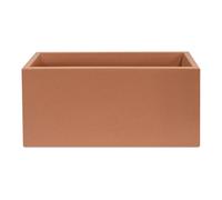 Macetero de polietileno terracota 60x20x20 cm