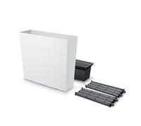 Macetero Prosperplast Blanco Elegante Robusto DUC800T-S449