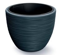 Macetero Prosperplast Color Antracita con Depósito - Colección FURU Anthracite