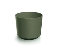 Macetero Redondo Tubo Verde Pino, 33,8x33,8x29,7 cm