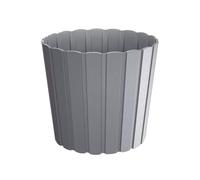 Maceteros boardee basic de rayas 2,2l gris piedra 165x165x150 cm