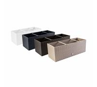 Prosperplast Jardinera Terra Rato DRTC600 30 litros con autorriego Antracita