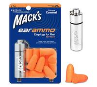 Mack's Ear Ammo Tapones Para Óído De Espuma Suave x 7 Pares + Maletín De Aluminio